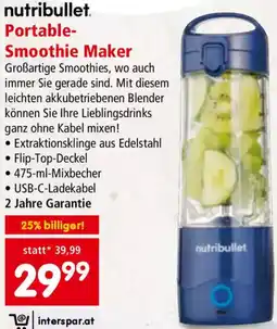 Interspar nutribullet. Angebot