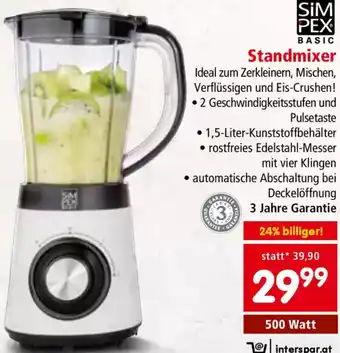 Interspar Standmixer Angebot