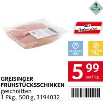 Transgourmet Frühstücksschinken Angebot