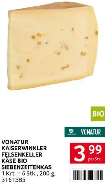 Transgourmet Kaiserwinkler felsenkeller käse bio siebenzeitenkas Angebot