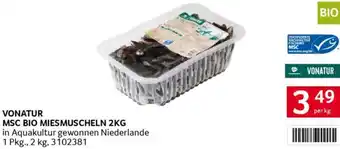 Transgourmet Msc bio miesmuscheln Angebot