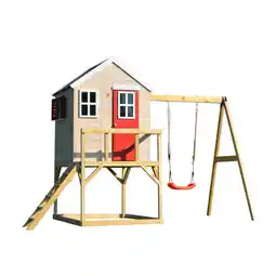 Möbelix Spielhaus Zebra Naturfarben/rot, B: 350 Cm Angebot