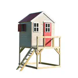 Möbelix Spielhaus Storch Naturfarben/rot, B: 197 Cm Angebot