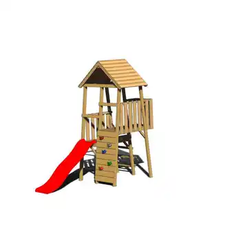 Möbelix Spielturm Hase Naturfarben/rot, B: 110 Cm Angebot