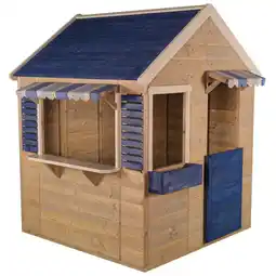 Möbelix Spielhaus Delfin Blau/naturfarben, B: 120 Cm Angebot