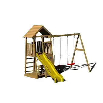 Möbelix Spielturm Giraffe Gelb/naturfarben, B: 340 Cm Angebot