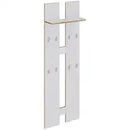 Möbelix Wandgarderobe Weiß/honigeiche, B: 57 Cm Angebot