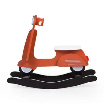 Möbelix Schaukeltier Roller Schwarz, Rostfarben, L: 70 cm Angebot