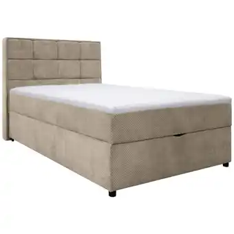 Möbelix Boxbett mit Bettkasten Catania 140x200 cm Creme Angebot