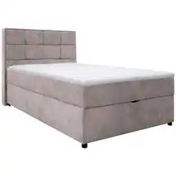 Möbelix Boxbett mit Bettkasten Catania 120x200 cm Taupe Angebot