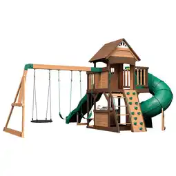 Möbelix Spielturm Cedar Cove Braun/Grün B: 470 cm Angebot