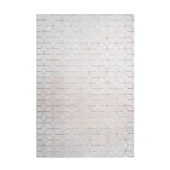 Möbelix Teppich Weiß, Roségold Vivica 125, BxL: 160x230 cm Angebot