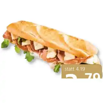 SPAR Gourmet Halbbaguette mit Prosciutto SPAR Gourmet Angebot