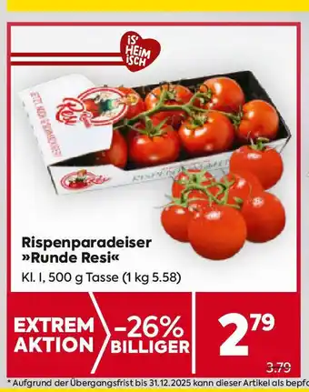 Billa Rispenparadeiser Angebot