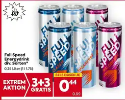 Billa Full Speed Energydrink Angebot