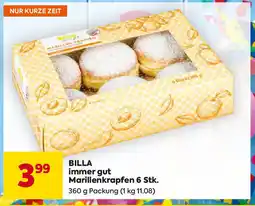 Billa Marillenkrapfen Angebot