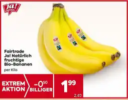 Billa Fairtrade fruchtige Bio Bananen Angebot