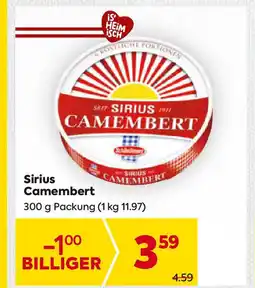 Billa Camembert Angebot