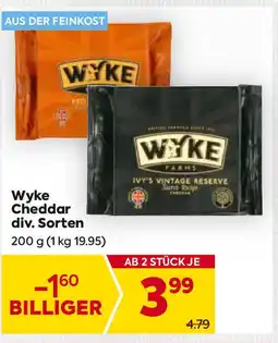 Billa Cheddar div. Sorten Angebot