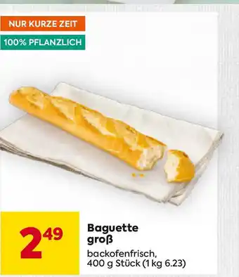 Billa Baguette groß Angebot