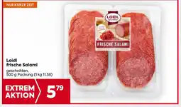 Billa frische Salami Angebot