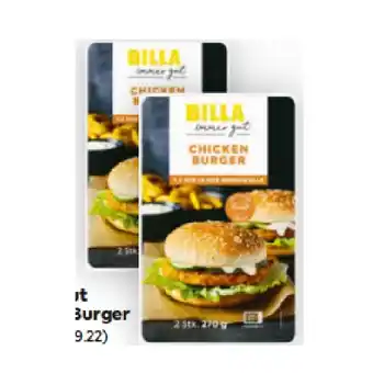 Billa Chicken Burger BILLA Angebot