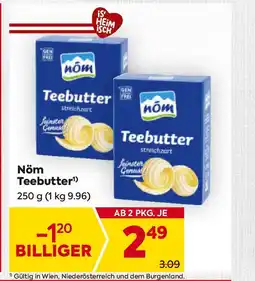 Billa Teebutter Angebot