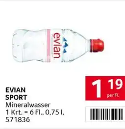 Transgourmet Evian Sport Angebot