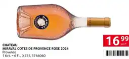 Transgourmet Chateau Miraval Cotes De Provence Rose 2024 Angebot