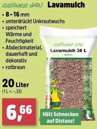 Thomas Philipps GRÜNER JAN Lavamulch Angebot