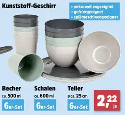 Thomas Philipps Kunststoff-Geschirr Schalen Angebot