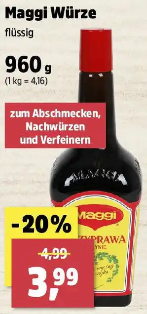 Thomas Philipps Maggi Würze Angebot