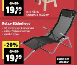 Thomas Philipps Relax-Bäderliege Angebot