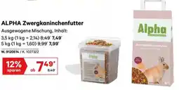 Lagerhaus Graz Land Alpha Zwergkaninchenfutter Angebot