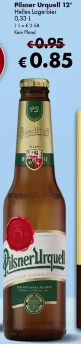 Travel FREE Pilsner Urquell 12° Helles Lagerbier Angebot