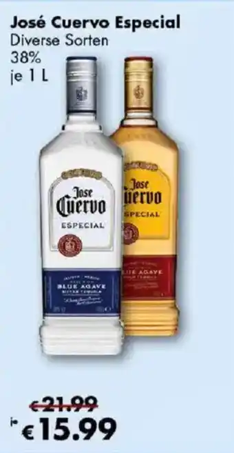 Travel FREE José Cuervo Especial Angebot