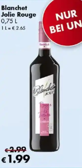 Travel FREE Blanchet Jolie Rouge Angebot