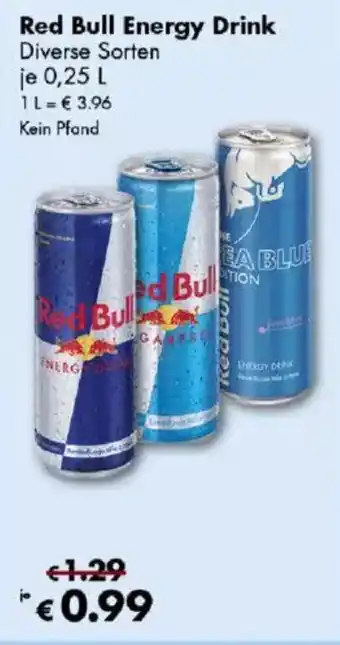 Travel FREE Red Bull Energy Drink Angebot