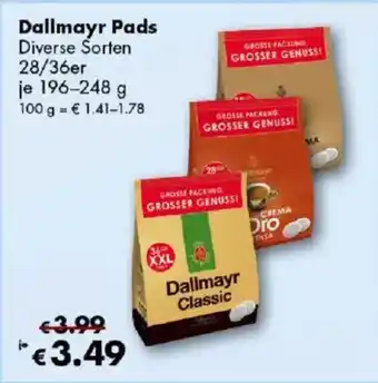 Travel FREE Dallmayr Pads Angebot