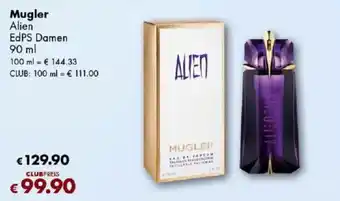 Travel FREE Mugler Angebot