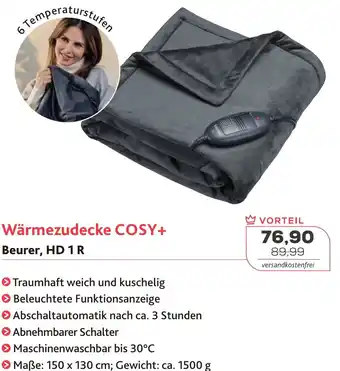 Krone Vorteilswelt Wärmezudecke COSY+ Angebot