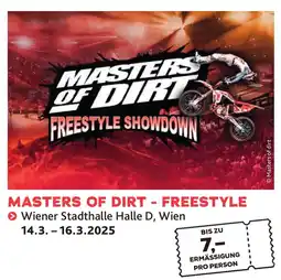 Krone Vorteilswelt MASTERS OF DIRT - FREESTYLE Angebot