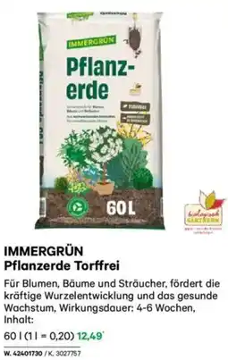 Lagerhaus Immergrün Pflanzerde Torffrei Angebot