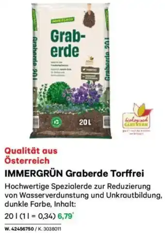 Lagerhaus IMMERGRÜN Graberde Torffrei Angebot