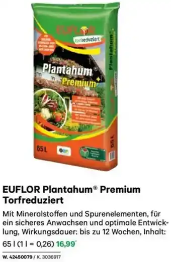 Lagerhaus EUFLOR Plantahum Premium Torfreduziert Angebot