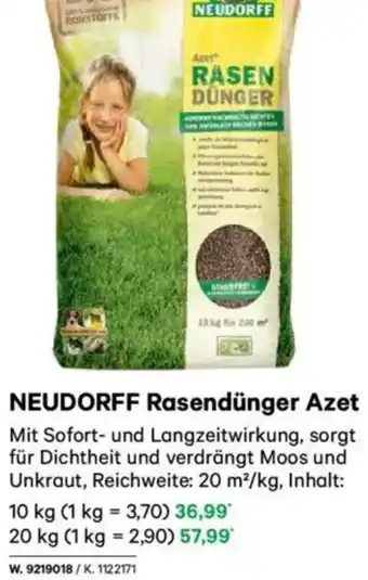 Lagerhaus NEUDORFF Rasendünger Azet Angebot