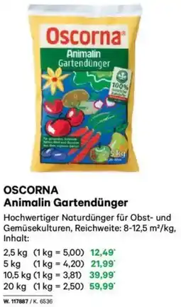 Lagerhaus OSCORNA Animalin Gartendünger Angebot