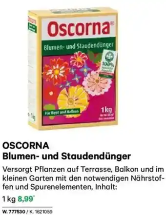 Lagerhaus OSCORNA Blumen- und Staudendünger Angebot