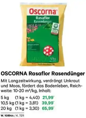 Lagerhaus OSCORNA Rasaflor Rasendünger Angebot