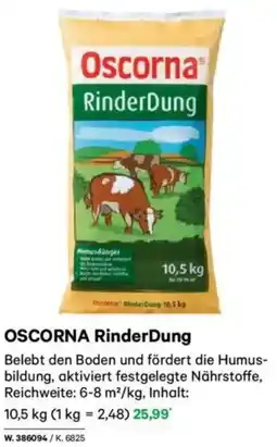 Lagerhaus Oscorna RinderDung Angebot